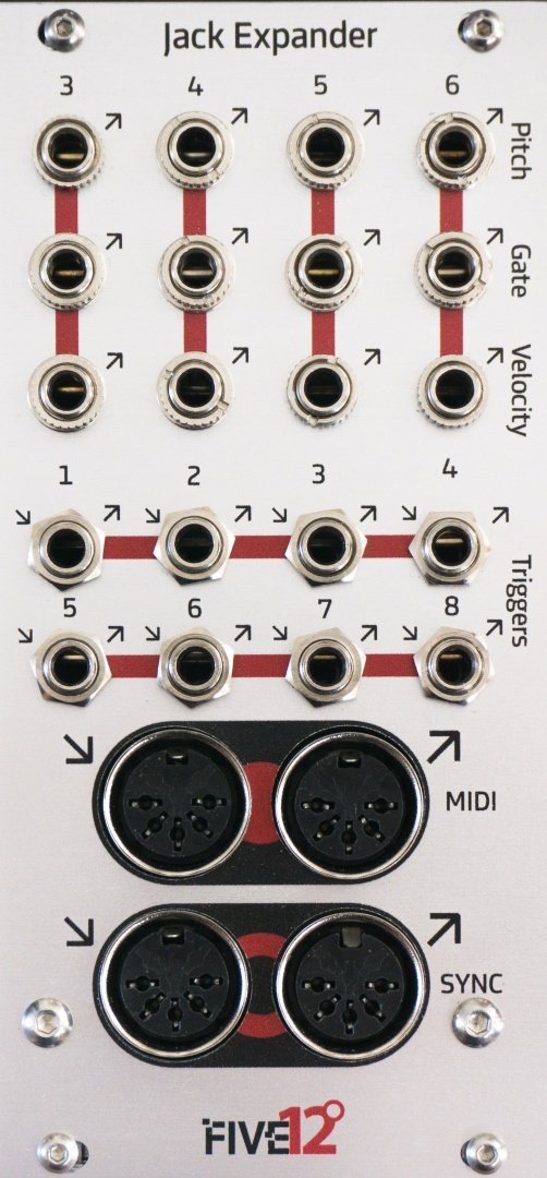 FIVE12 VECTOR SEQUENCER + JACK EXPANDER BUNDLE MK1 : USED
