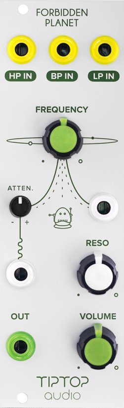 TIPTOP AUDIO FORBIDDEN PLANET ANALOG FILTER