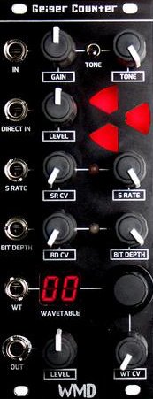 WMD GEIGER COUNTER EURO BLACK