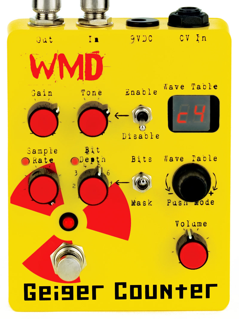 WMD GEIGER COUNTER PEDAL
