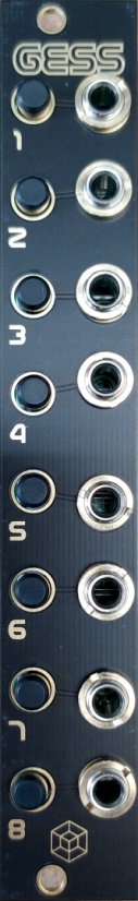 TESSERACT MODULAR GESS SWEET SIXTEEN MK2 16N FADERBANK GATE EXPANDER