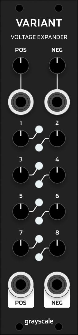 GRAYSCALE VARIANT PERMUTATION EXPANDER BLACK