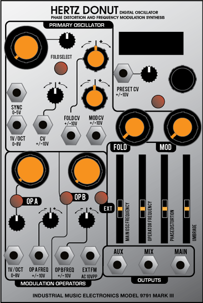 INDUSTRIAL MUSIC ELECTRONICS HERTZ DONUT MK3