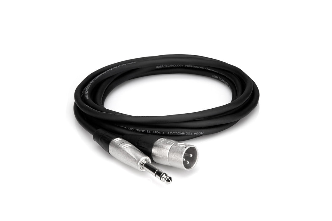 HOSA HSX-015 REAN 1/4 in TRS to XLR3M 15ft
