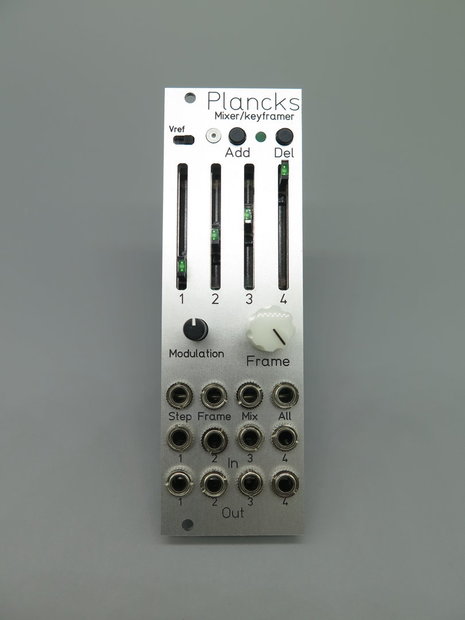 MICHIGAN SYNTH WORKS PLANCKS II FRAMES SILVER