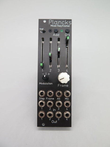 MICHIGAN SYNTH WORKS PLANCKS II FRAMES BLACK : USED