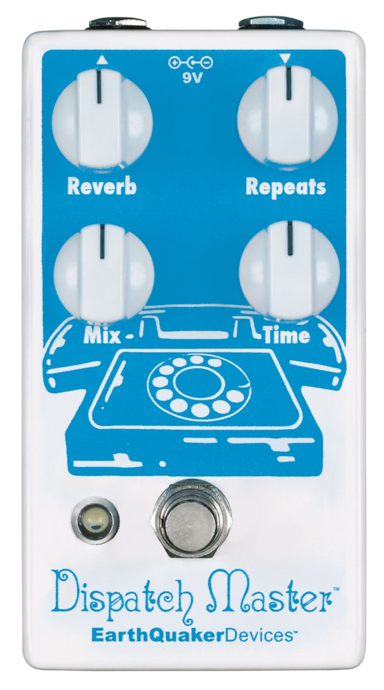 EARTHQUAKER DEVICES DISPATCH MASTER V3 HI-FI DIGITAL DELAY AND REVERB PEDAL