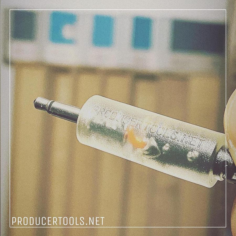 PRODUCERTOOLS PATCHCABLES WITH BUILT IN BI-COLOR LED FOR EURORACK : BLACK