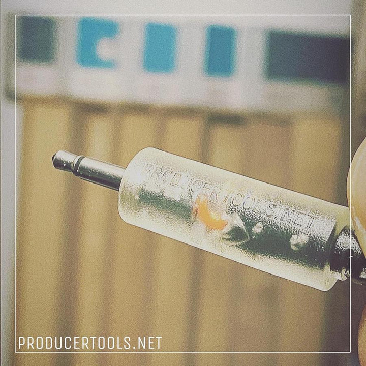 PRODUCERTOOLS PATCHCABLES WITH BUILT IN BI-COLOR LED FOR EURORACK : TRANSPARENT