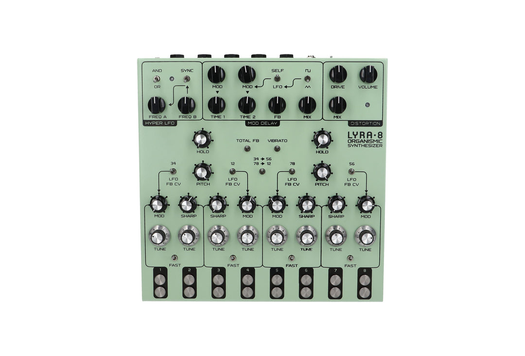 SOMA LABORATORY LYRA-8 ORGANISMIC DRONE SYNTH GREEN