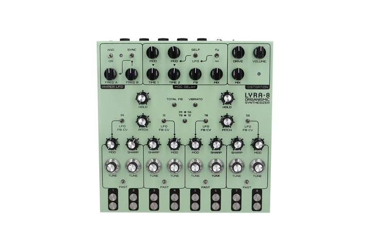 SOMA LABORATORY LYRA-8 ORGANISMIC DRONE SYNTH GREEN