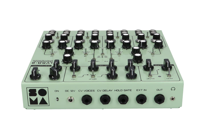 SOMA LABORATORY LYRA-8 ORGANISMIC DRONE SYNTH GREEN