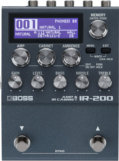 BOSS IR-200 AMP & IR CABINET