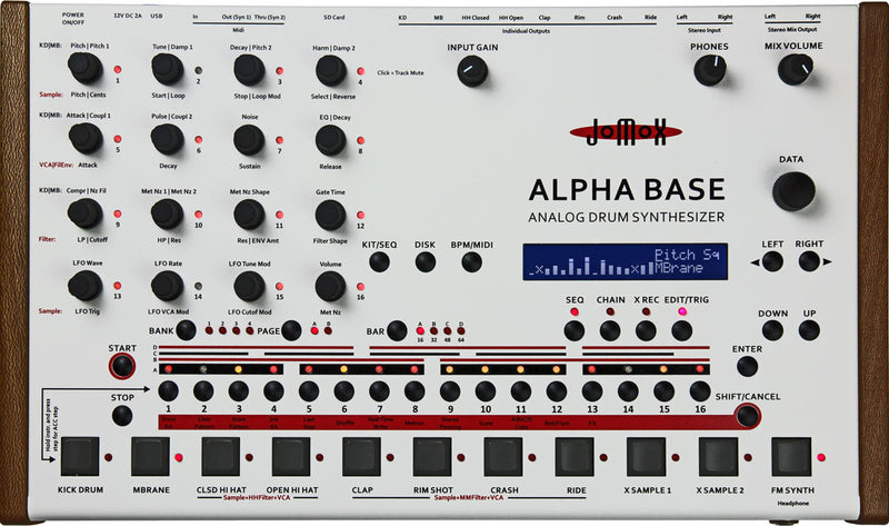 JOMOX ALPHA BASE DRUM MACHINE