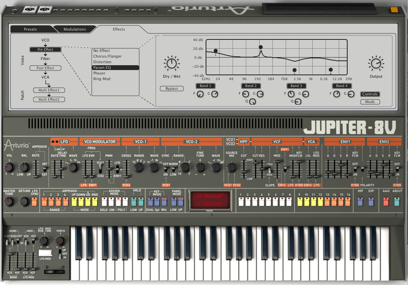 ARTURIA JUPITER 8V