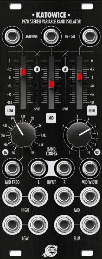 XAOC FACEPLATES BLACK PANEL