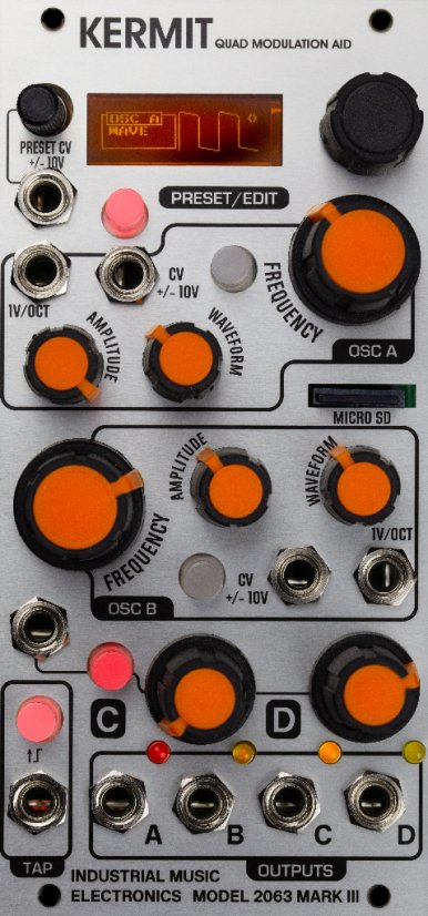 INDUSTRIAL MUSIC ELECTRONICS KERMIT MK3