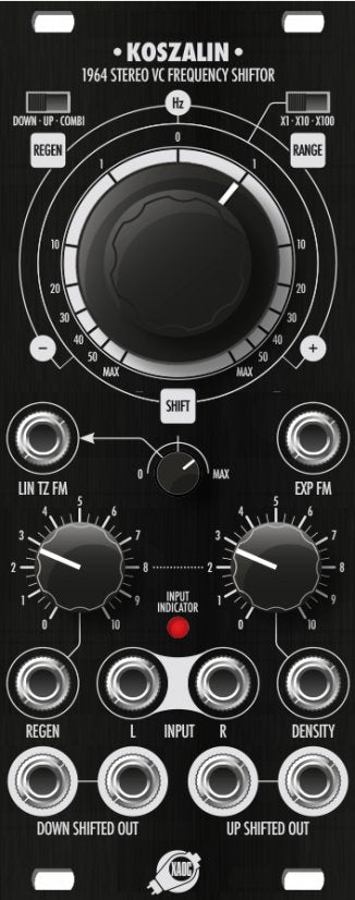 XAOC FACEPLATES BLACK PANEL