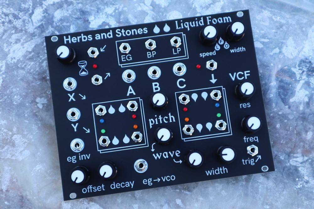 HERBS AND STONES LIQUID FOAM EURORACK