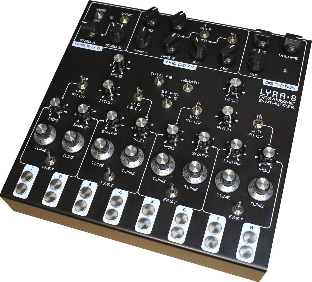 SOMA LABORATORY LYRA-8 ORGANISMIC DRONE SYNTH BLACK
