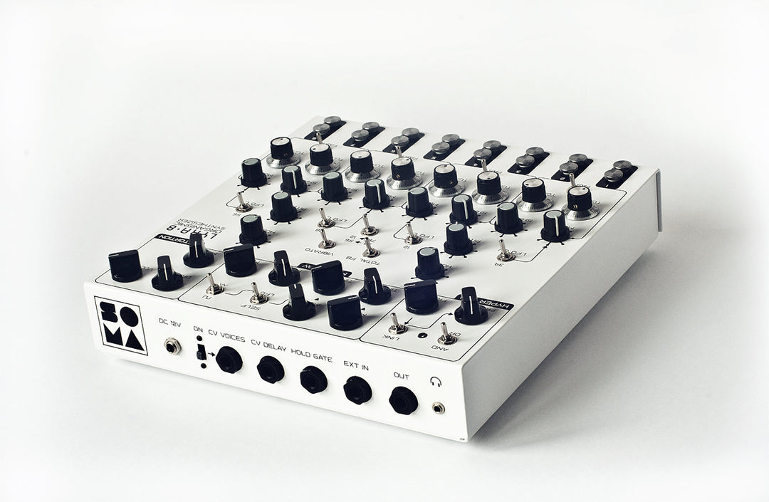SOMA LABORATORY LYRA-8 ORGANISMIC DRONE SYNTH WHITE