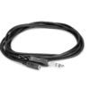HOSA MHE-310 HEADPHONE ADAPTOR CABLE 3.5MM TRS TO 1-4 IN TRS 10FT