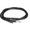 HOSA MHE-310 HEADPHONE ADAPTOR CABLE 3.5MM TRS TO 1/4 IN TRS 10FT