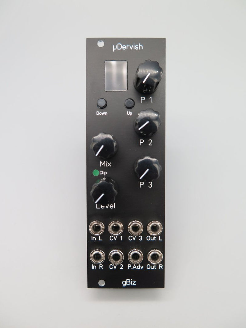 MICHIGAN SYNTH WORKS GBIZ uDERVISH MULTIFX PROCESSOR : BLACK
