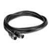 HOSA MID-325BK MIDI CABLE 5-PIN DIN TO SAME 25FT