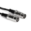 HOSA MID-515 PRO MIDI CABLE SERVICEABLE 5-PIN DIN TO SAME 15FT