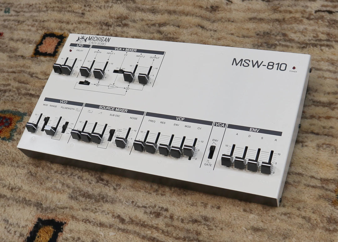 MICHIGAN SYNTH WORKS MSW-810m ANALOG MONOSYNTH : DISCONTINUED