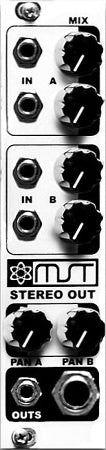 MST STEREO OUTPUT MIXER DIY KIT