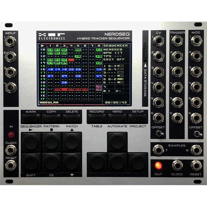 XOR ELECTRONICS NERDSEQ SILVER - BLACK