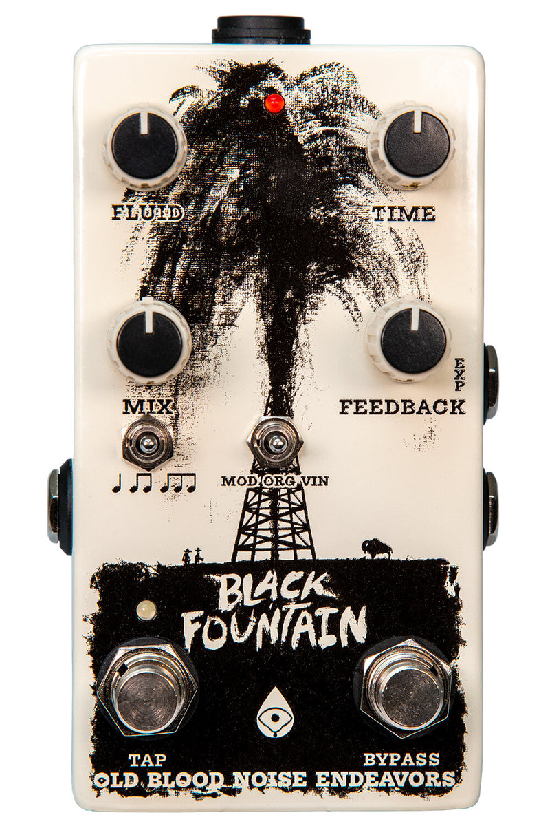 OLD BLOOD NOISE ENDEAVORS BLACK FOUNTAIN V3 + TAP TEMPO