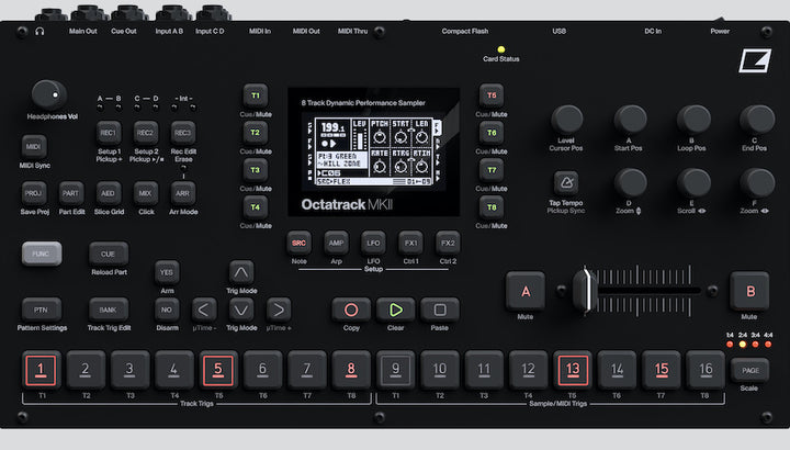 ELEKTRON OCTATRACK MKII BLACK : B-STOCK