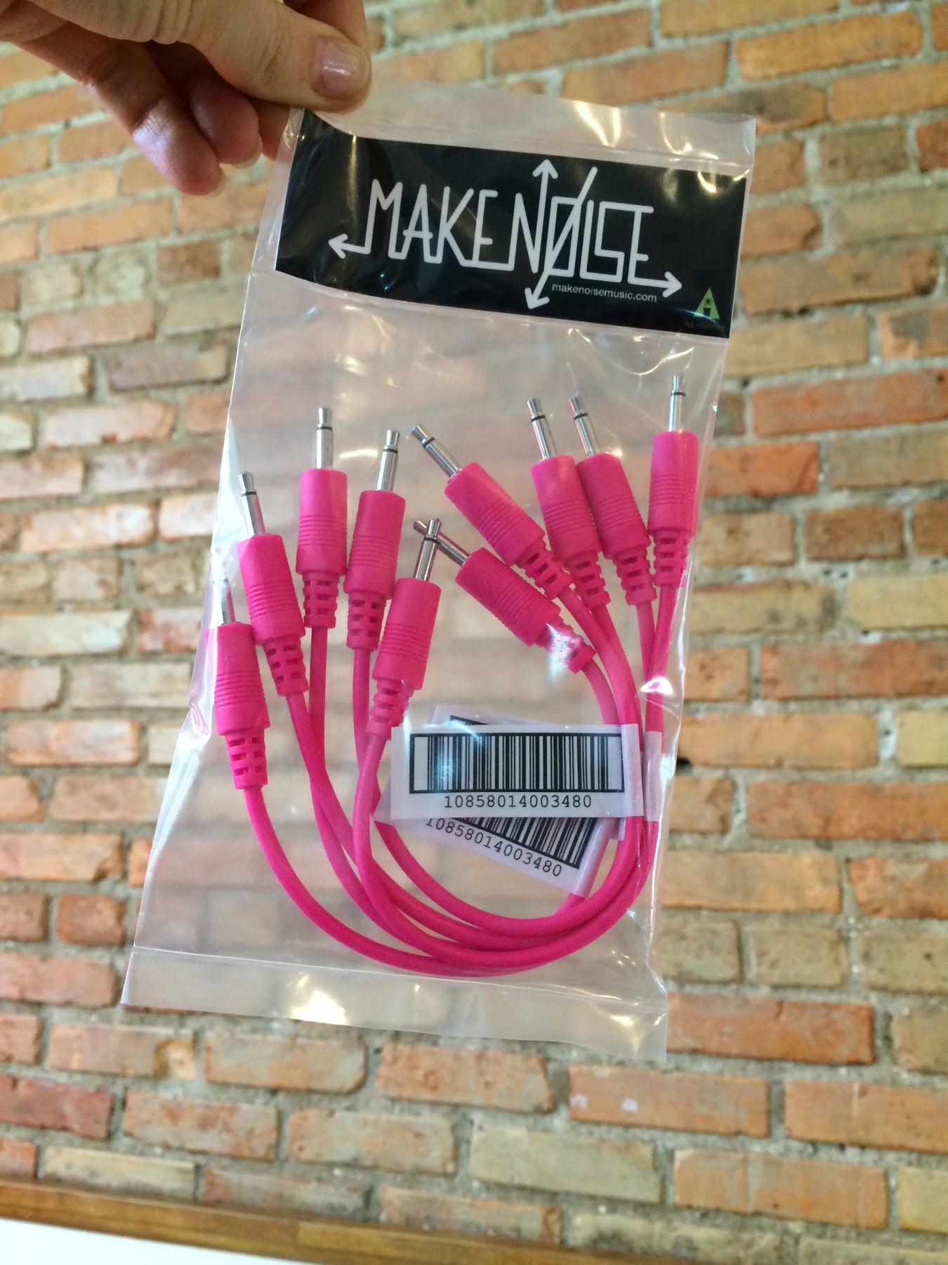 Make Noise Pink Patch Cables 5pk – Detroit Modular