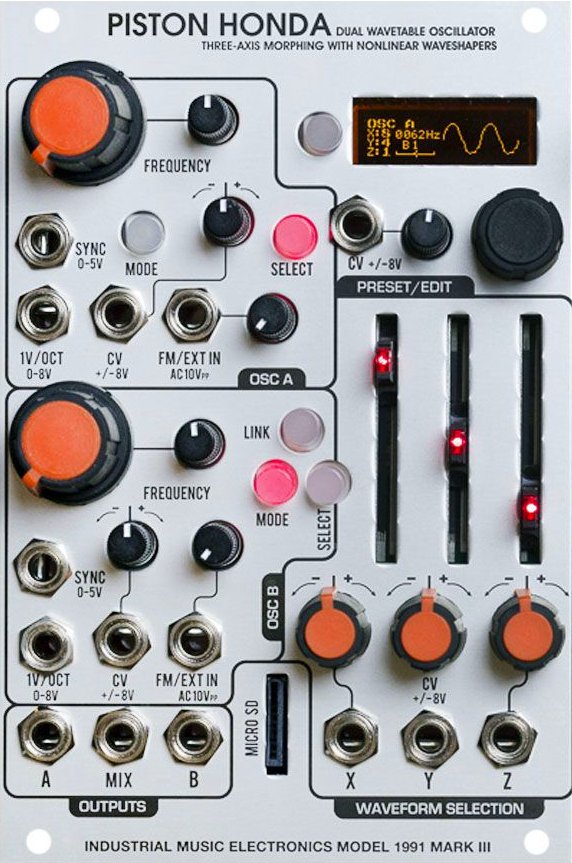 INDUSTRIAL MUSIC ELECTRONICS PISTON HONDA MK3