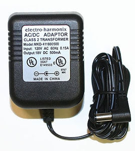 ELECTRO-HARMONIX 18V - 500MA POWER ADAPTER