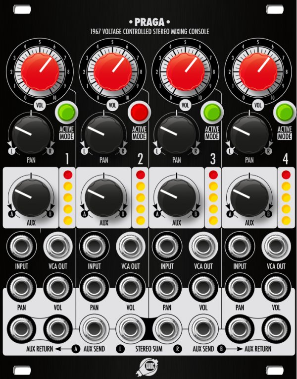 XAOC FACEPLATES BLACK PANEL