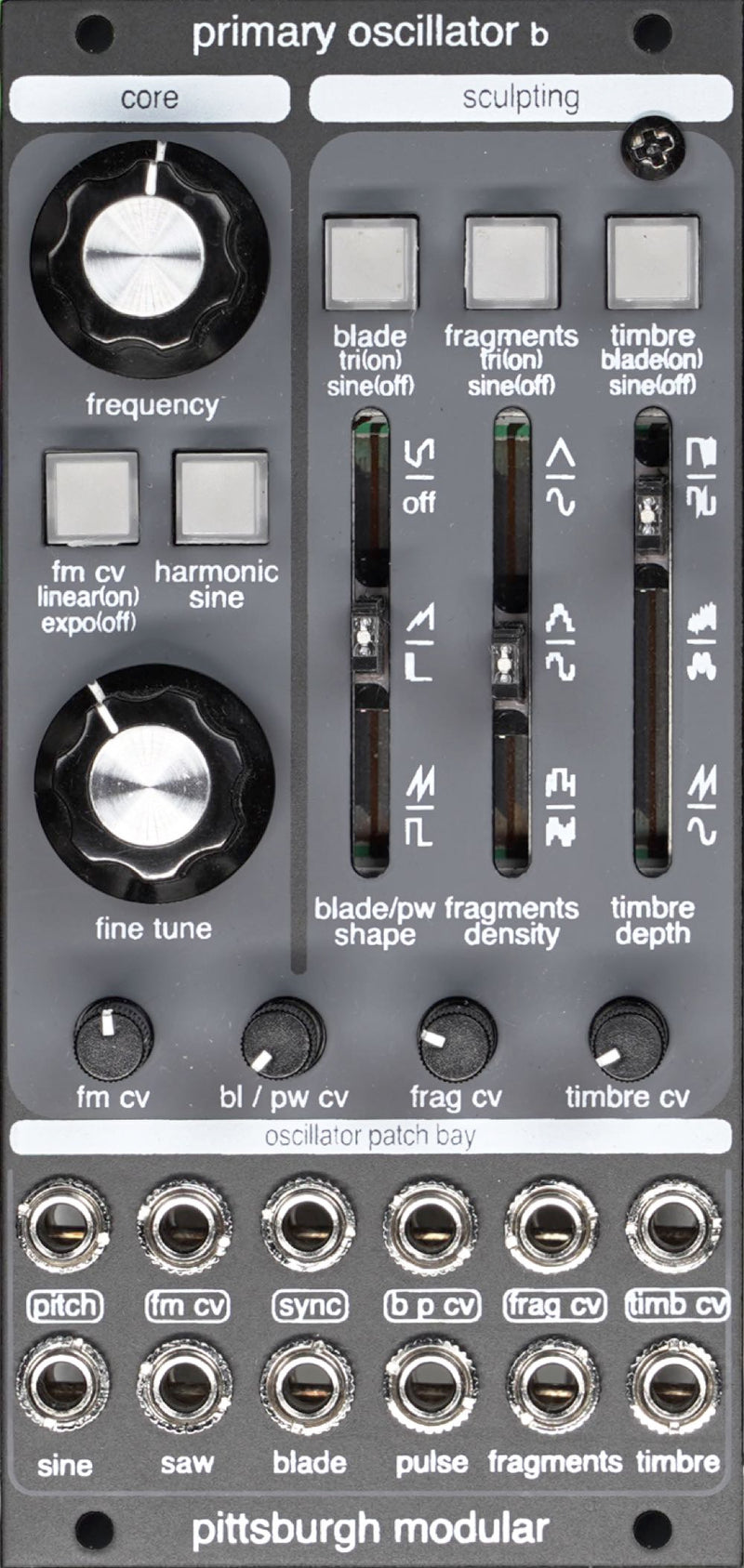 PITTSBURGH MODULAR LIFEFORMS PRIMARY OSCILLATOR