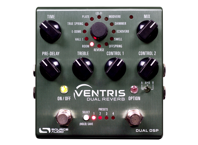 SOURCE AUDIO VENTRIS DUAL REVERB