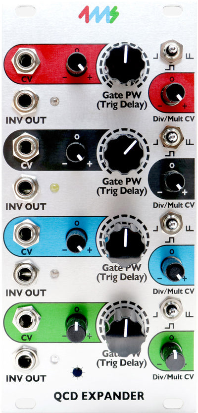 4MS QUAD CLOCK DISTRIBUTOR QCD EXPANDER