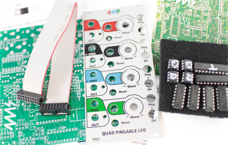 4MS QUAD PINGABLE LFO QPLFO DIY KIT