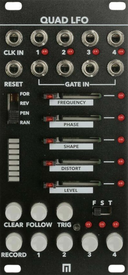 MALEKKO QUAD LFO BLACK