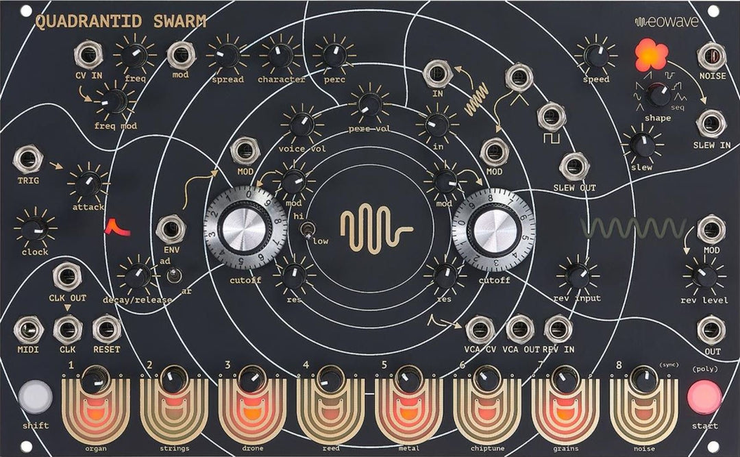 EOWAVE QUADRANTID SWARM EURORACK : USED