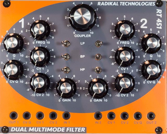 RADIKAL TECHNOLOGIES RT-451 DUAL FILTER