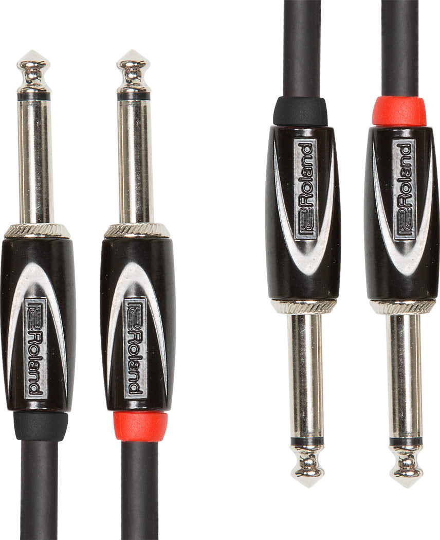 ROLAND RCC-5-2814 INTERCONNECT DUAL 1/4" CABLE 5FT