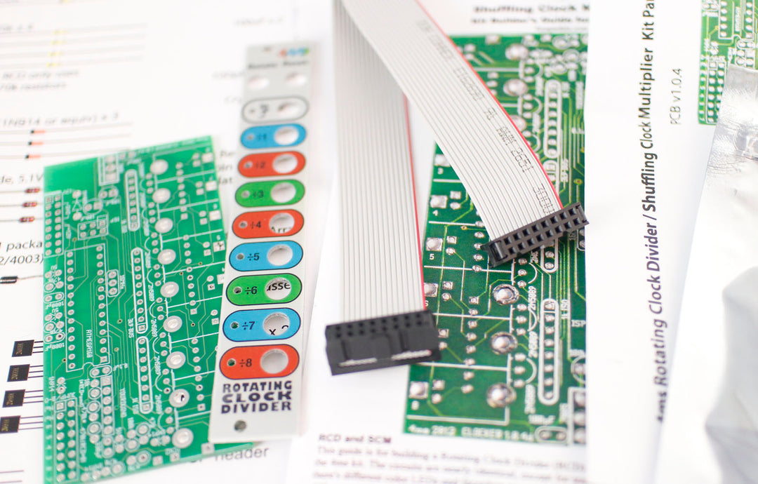 4MS RCD ROTATING CLOCK DIVIDER v2 FULL DIY KIT