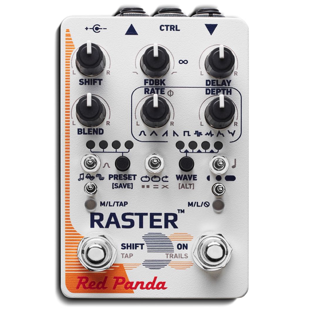 RED PANDA RASTER 2 DELAY WITH PITCH SHIFT