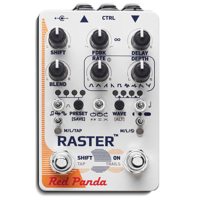 RED PANDA RASTER 2 DELAY WITH PITCH SHIFT